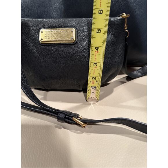 Marc by Marc Jacobs Black Leather Small Crossbody Bag - Picture 6 of 10
